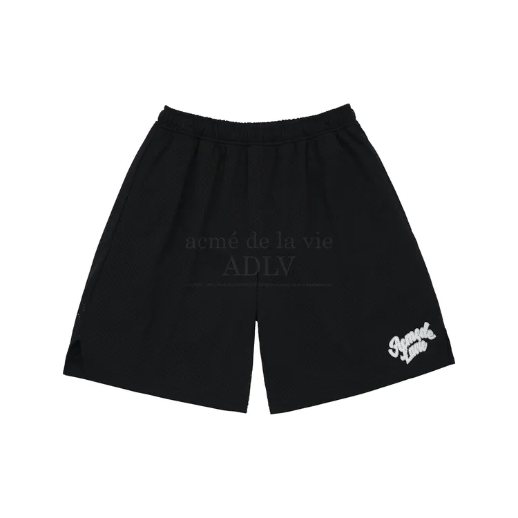 Quần Short Round Mesh Training Đen
