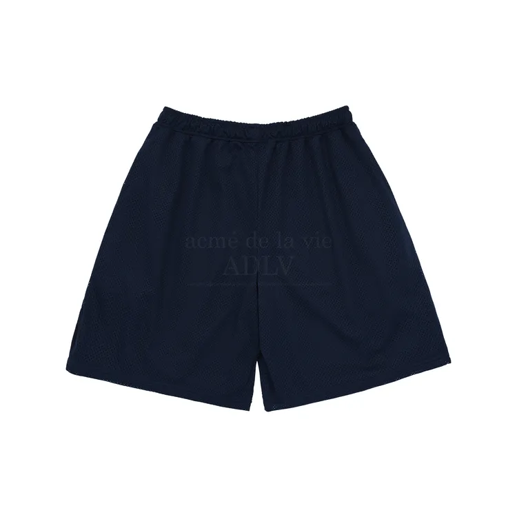 Quần Short Round Mesh Training Xanh Navy