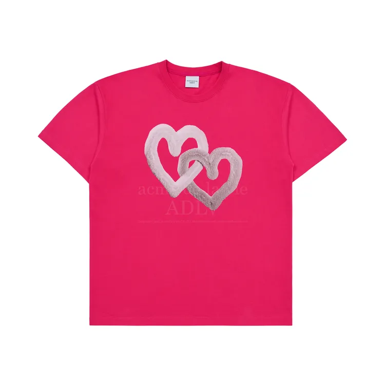 Áo Thun ADLV Fuzzy Heart Hồng