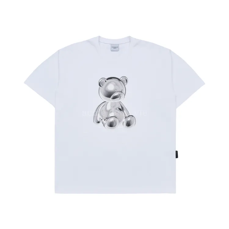 Áo Thun ADLV Metal Bear Trắng