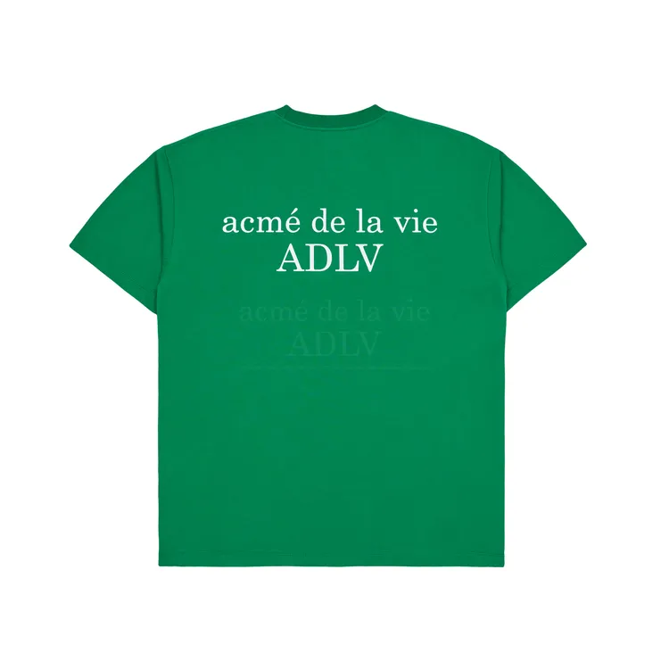 &Aacute;o Thun ADLV Basic Logo Season2 Xanh L&aacute;