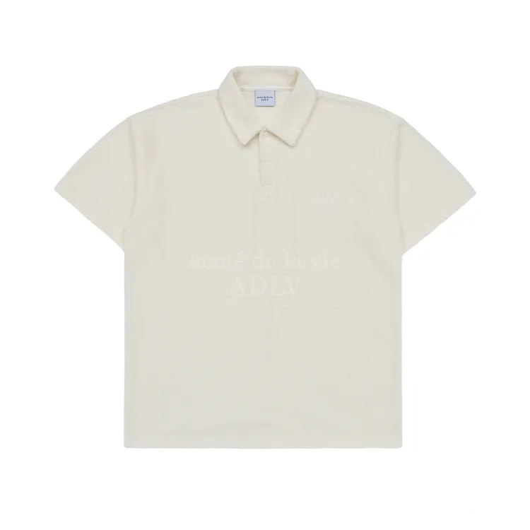 Áo Thun Polo A Logo Emblem Terry Kem