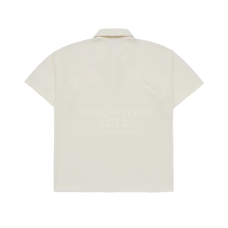 Áo Thun Polo A Logo Emblem Terry Kem