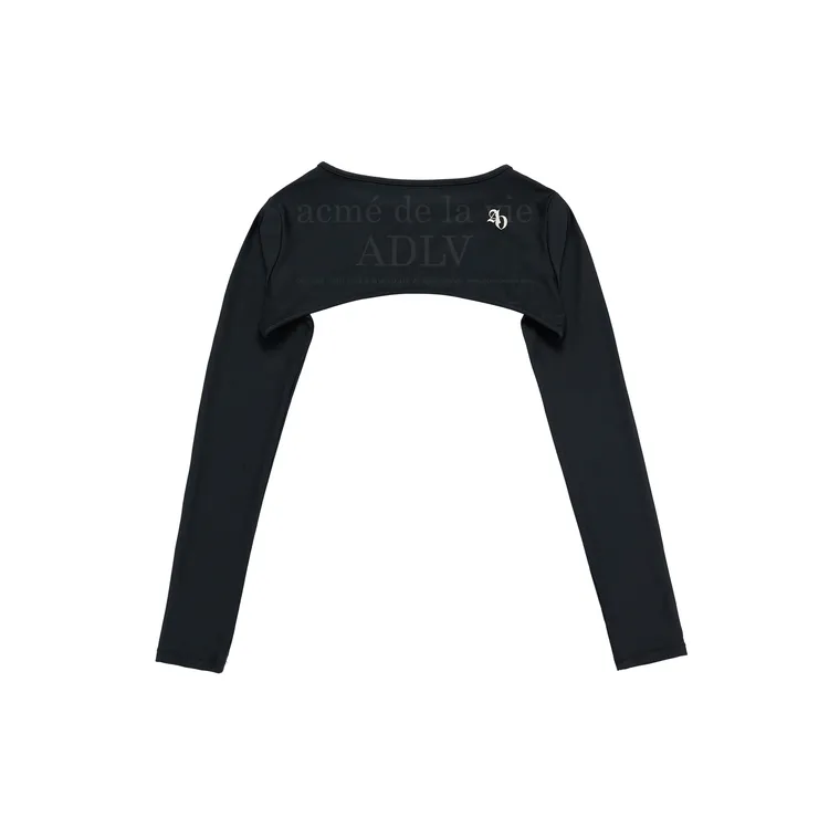 Áo bơi Synbol Logo Bikini Bolero Đen