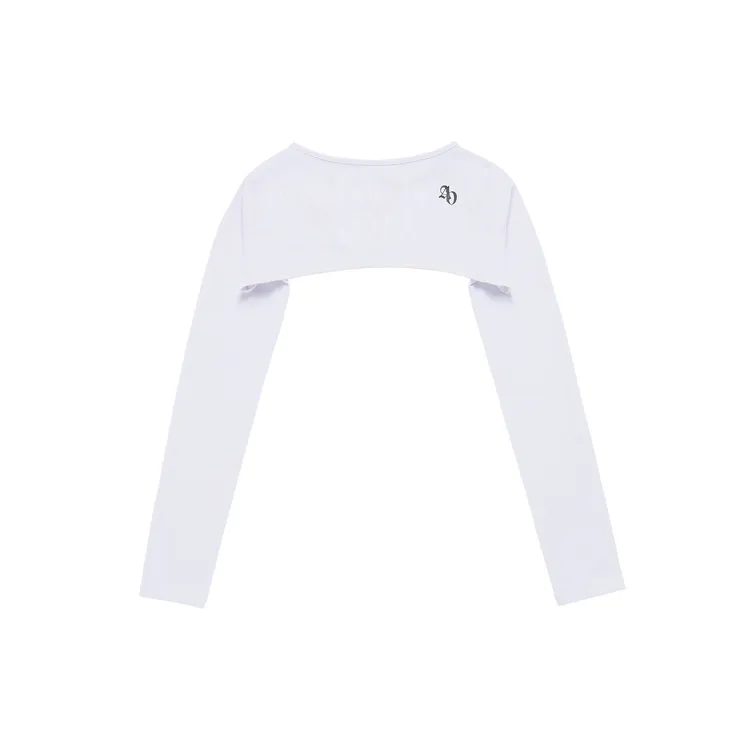 Áo bơi Synbol Logo Bikini Bolero Trắng