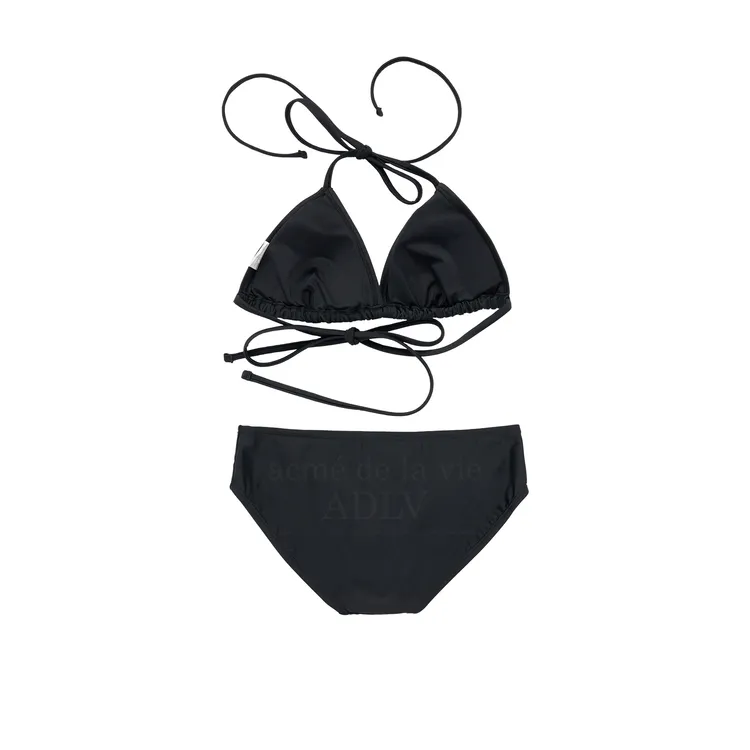Bộ bơi Symbol Logo Bikini Đen