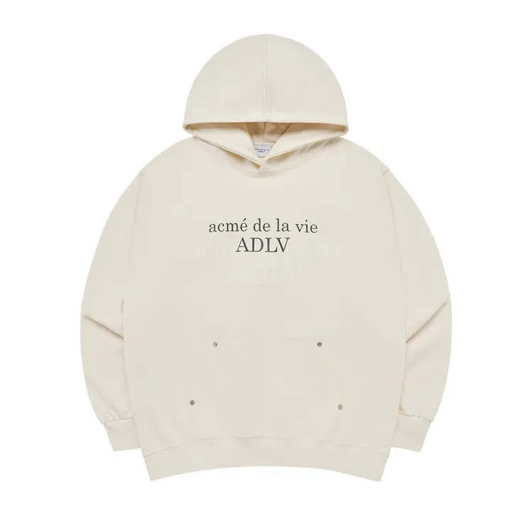 Áo Hoodie Circle Symbol Rivet Kem