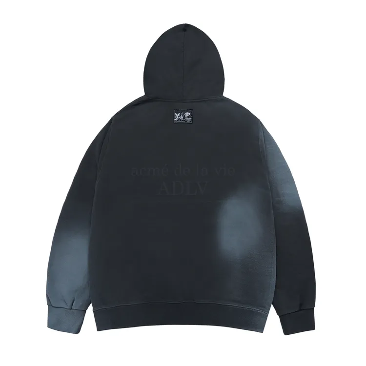 [The Powerpuff Girls X Acmedelavie] Áo Hoodie Magazine Than chì