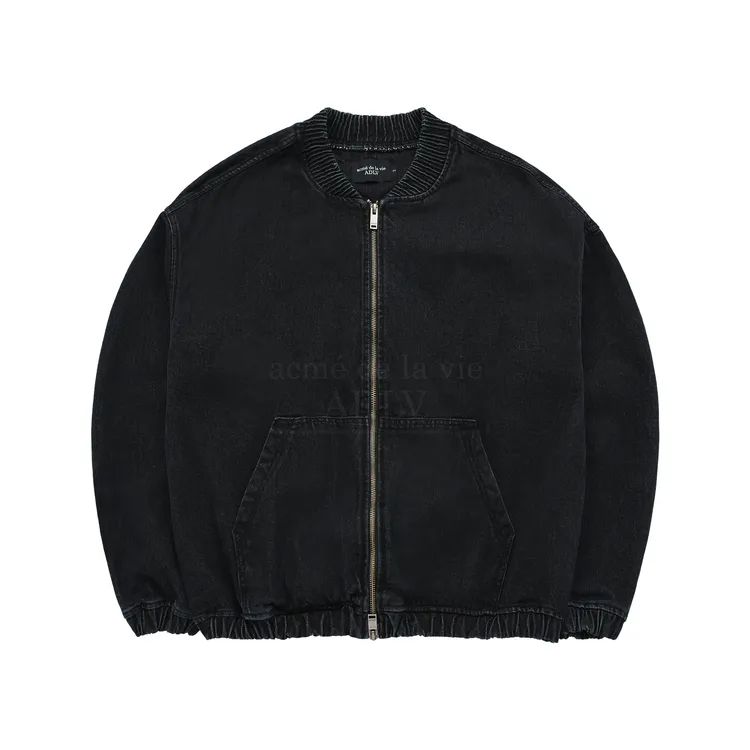 Áo Khoác ADLV Denim Blouson Ma-1  Đen