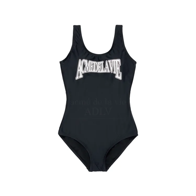 Bộ bơi Ae Logo Printing Monokini Đen