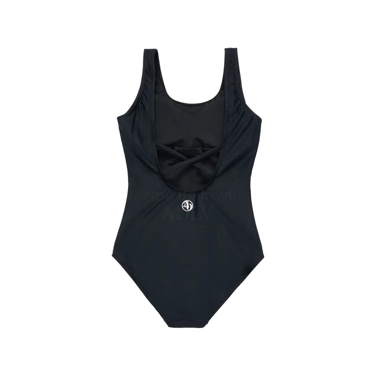Bộ bơi Ae Logo Printing Monokini Đen