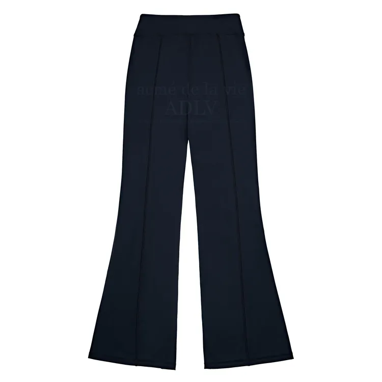 Quần Symbol Logo Bootscut Leggings Đen