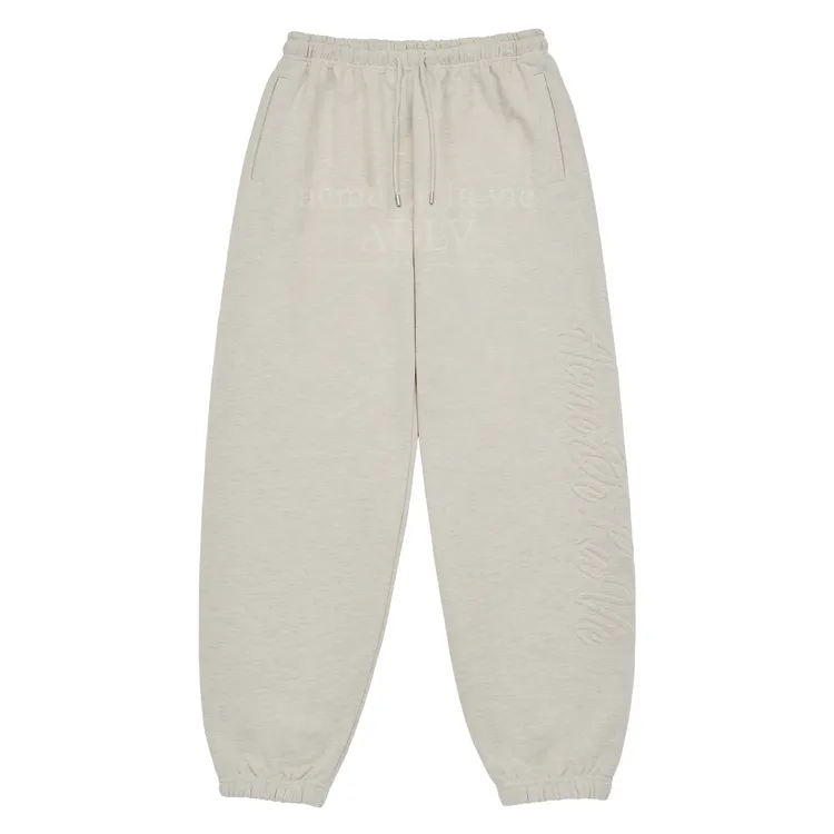 Quần Nỉ ADLV Thêu Big Script Logo Oatmeal