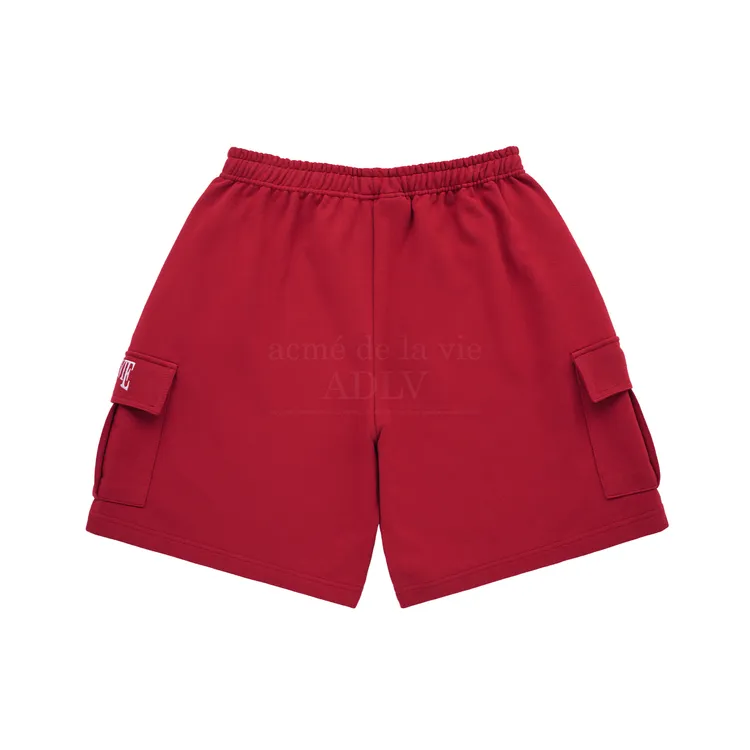 Quần Short AE Logo Cargo Đỏ