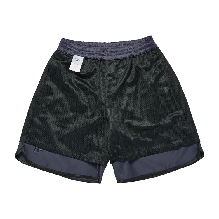 Quần Short Nam Satin Semi Boxing Đen
