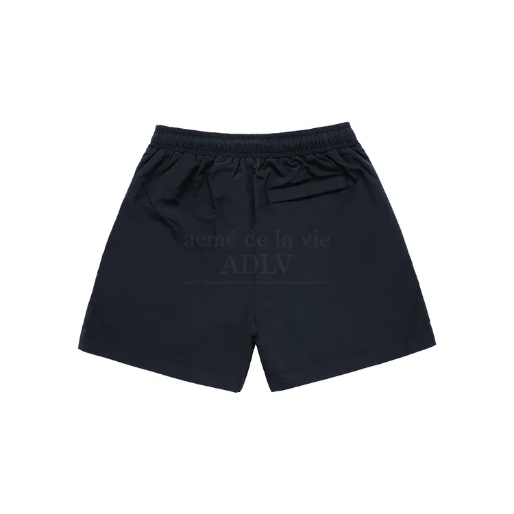 Quần Short Nylon Waterproof Đen