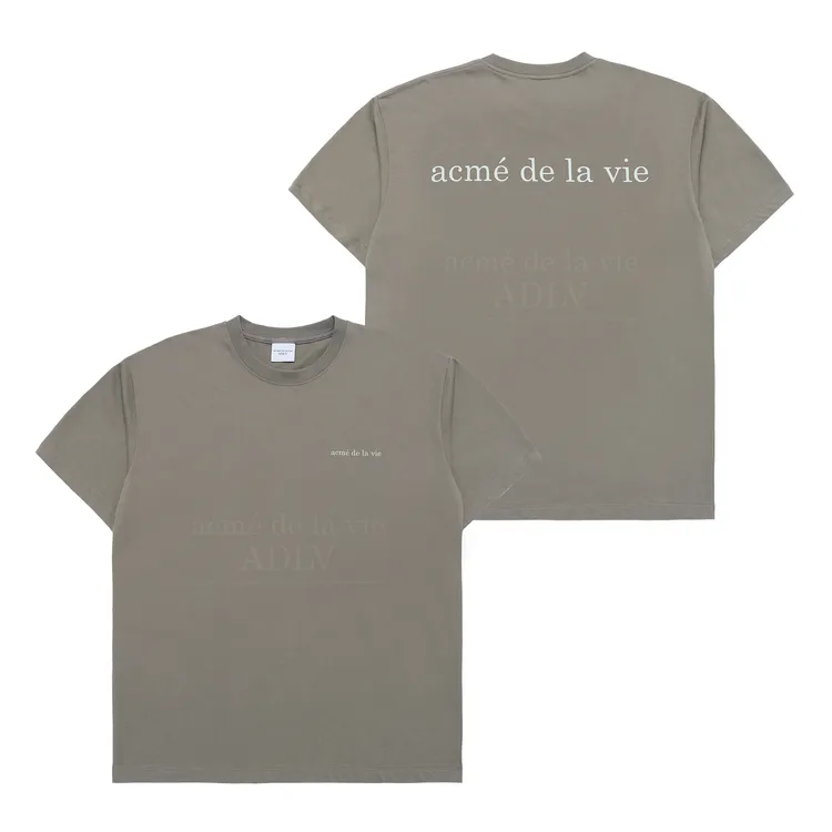 Áo Thun ADLV Basic Logo Bio Washing Cacao
