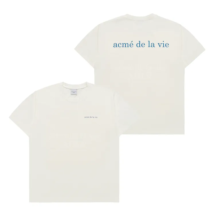Áo Thun ADLV Basic Logo Bio Washing Kem