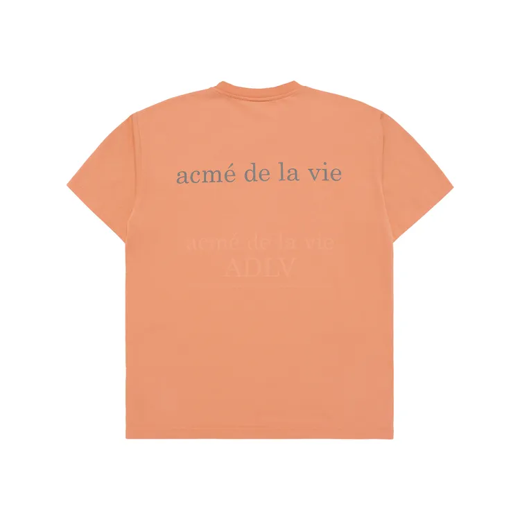 Áo Thun ADLV Basic Logo Bio Washing Hồng Đào