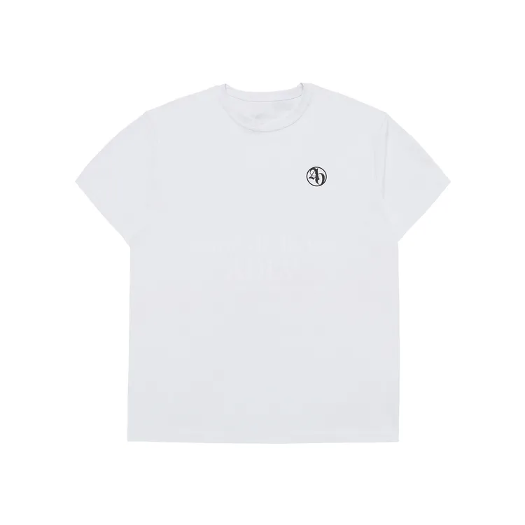 Áo bơi ngắn tay Circle Symbol Cooling Trắng