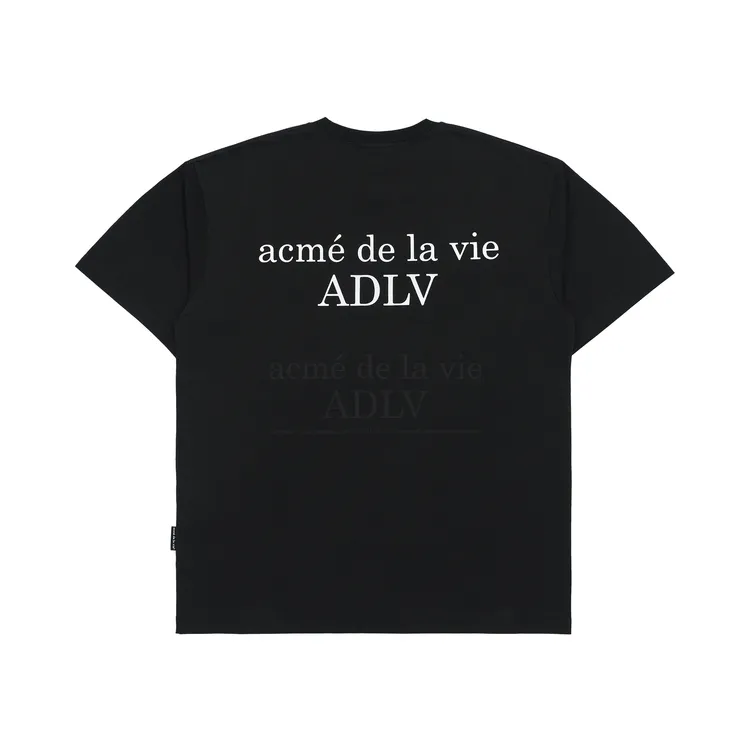 Áo Thun ADLV Baby Face Cat Earplug Đen
