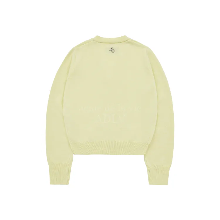 Áo Cardigan Nữ Symbol Rivet Vàng