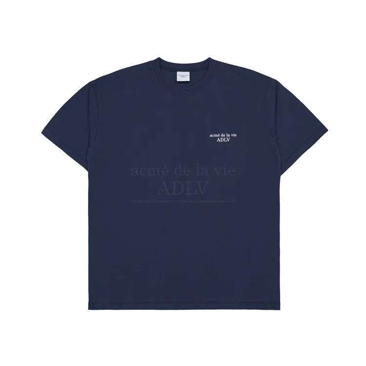 Áo Thun ADLV Basic Logo Season2 Xanh Navy