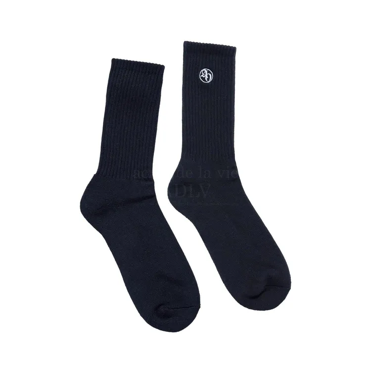 Tất Circle Symbol Socks Đen