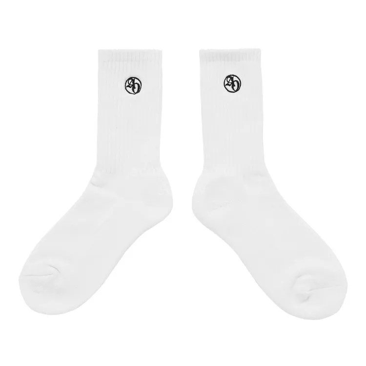 Tất Circle Symbol Socks Trắng