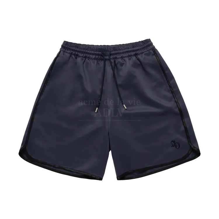 Quần Short Nữ Satin Semi Boxing Đen