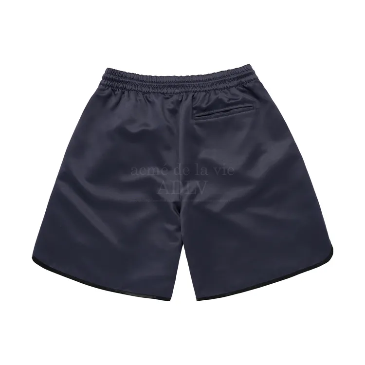 Quần Short Nữ Satin Semi Boxing Đen