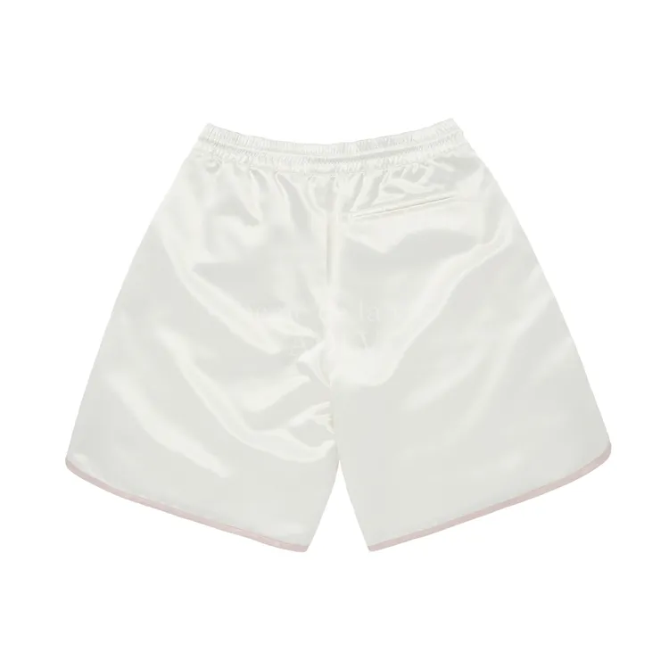 Quần Short Nữ Satin Semi Boxing Trắng ngà