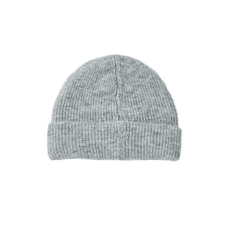 Mũ Beanie Basic Logo Label Point Muối Tiêu