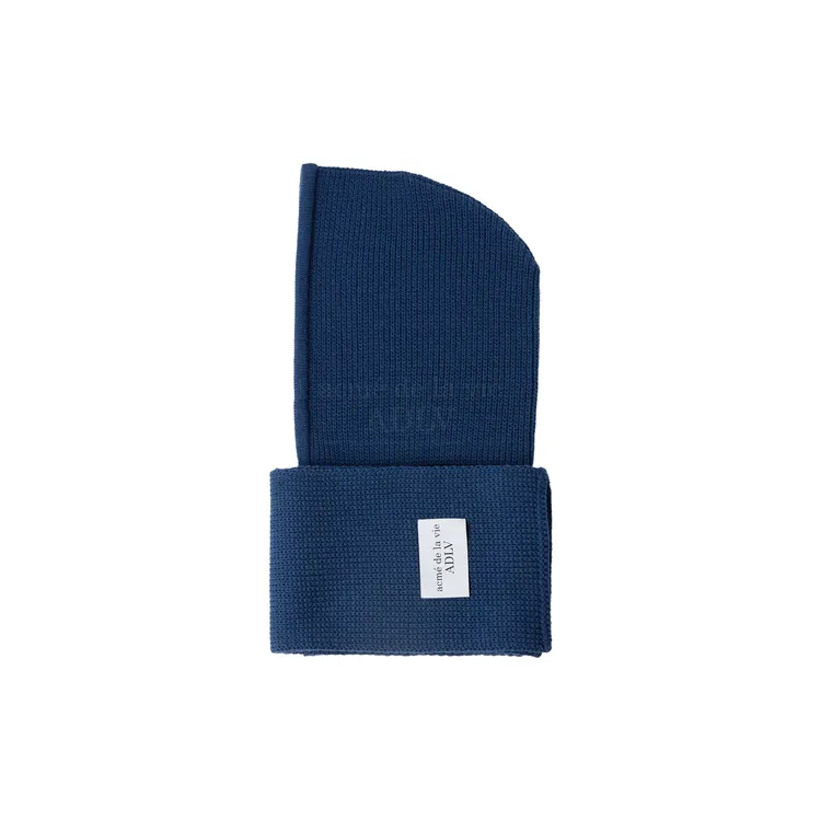 Khăn Quàng Cổ Basic Logo Jacquard Balaclava Xanh Navy