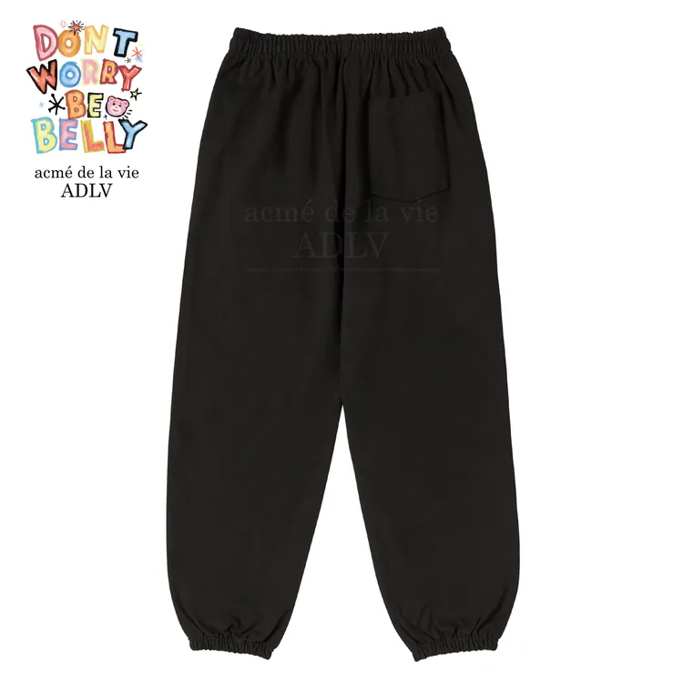 Quần Jogger Rabbit Belly Đen