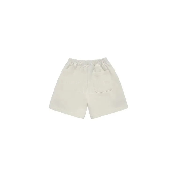 [KIDS] Quần Shorts Basic Logo Kem