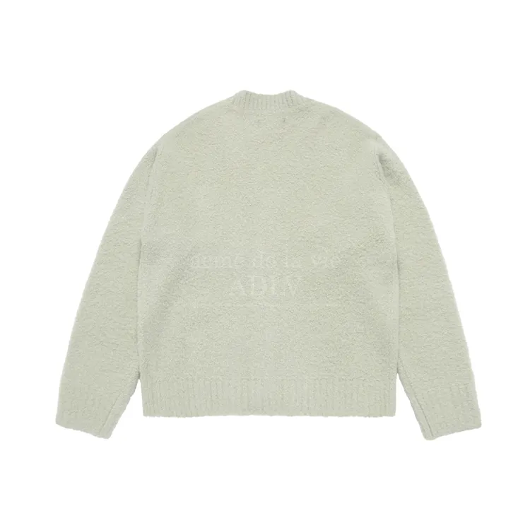 Áo Cardigan V Neck Boucle Xanh Mint