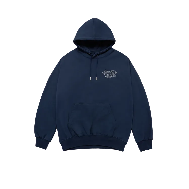 Áo Hoodie Blur Sketch Bear Xanh Navy