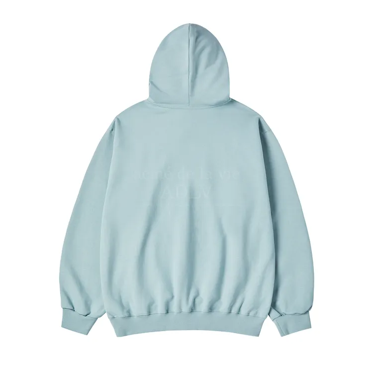 Áo Hoodie Lettering Rabbit Xanh Mint