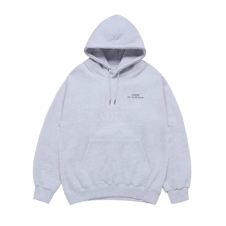 Áo Hoodie Upside Down Logo Napping MuốI Tiêu