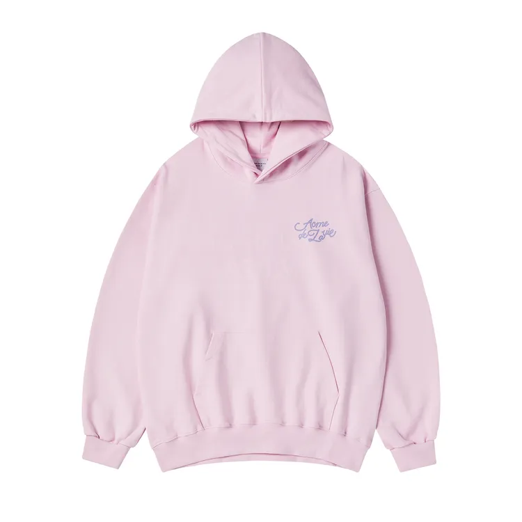 Áo Hoodie World Tour Script Logo Hồng Nhạt