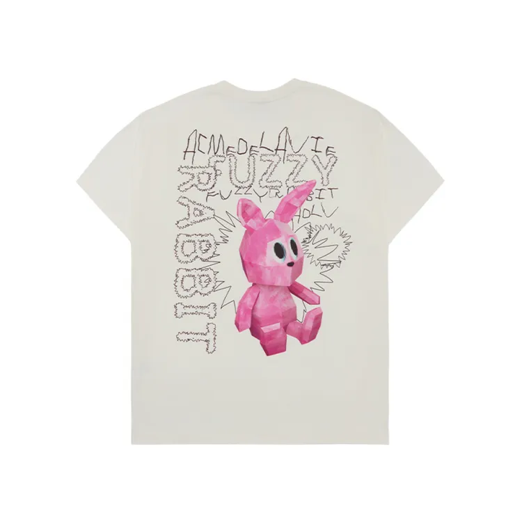 Áo Thun ADLV Retro Rabbit Kem