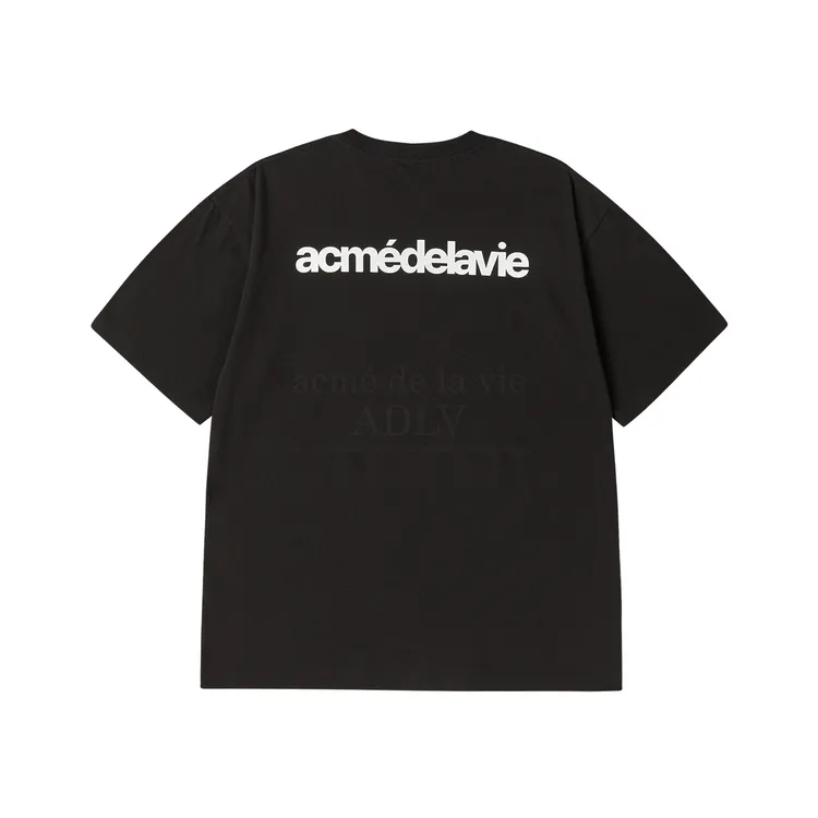 Áo Thun Bold Box Logo Đen