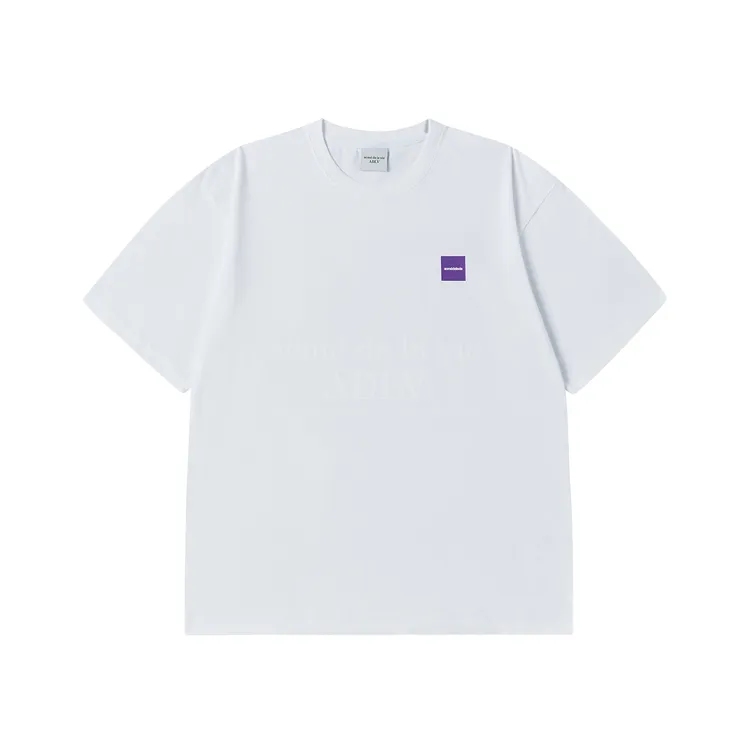 Áo Thun Bold Box Logo Trắng