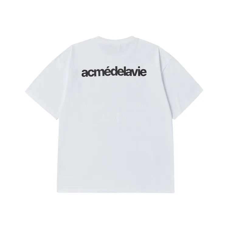 Áo Thun Bold Box Logo Trắng