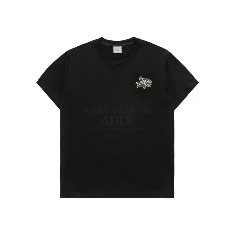 Áo Thun ADLV Graffiti Font Logo Đen