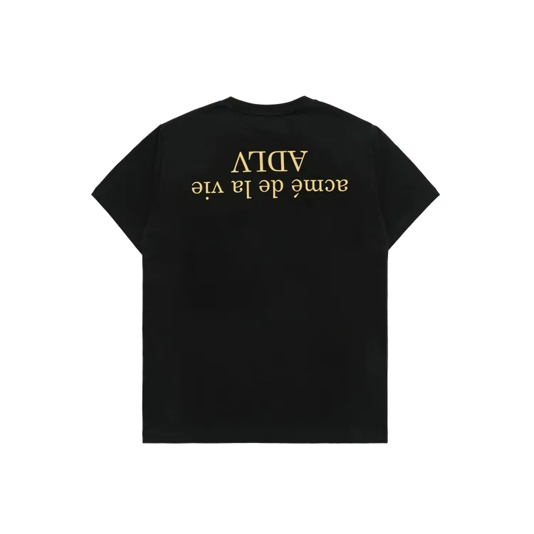 &Aacute;o Thun ADLV Upside Down Basic Logo Đen