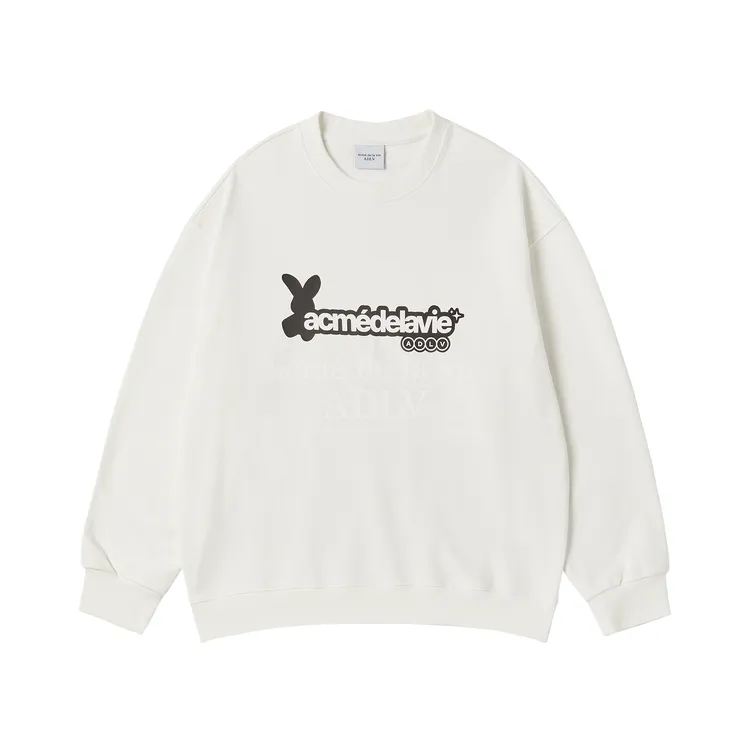 Áo Nỉ Adlv Bunny Kem