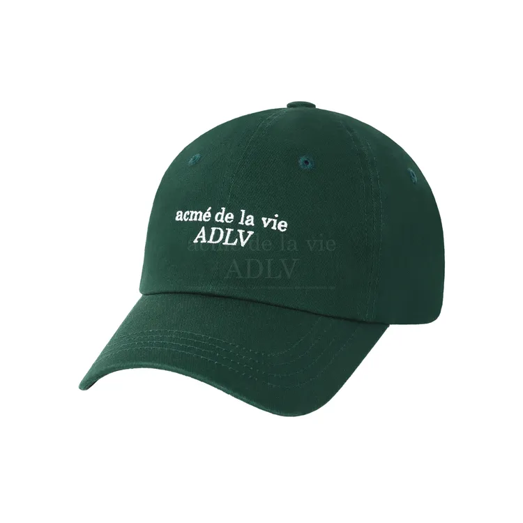 Mũ Bóng Chày Basic Small Logo Ball Xanh Lá
