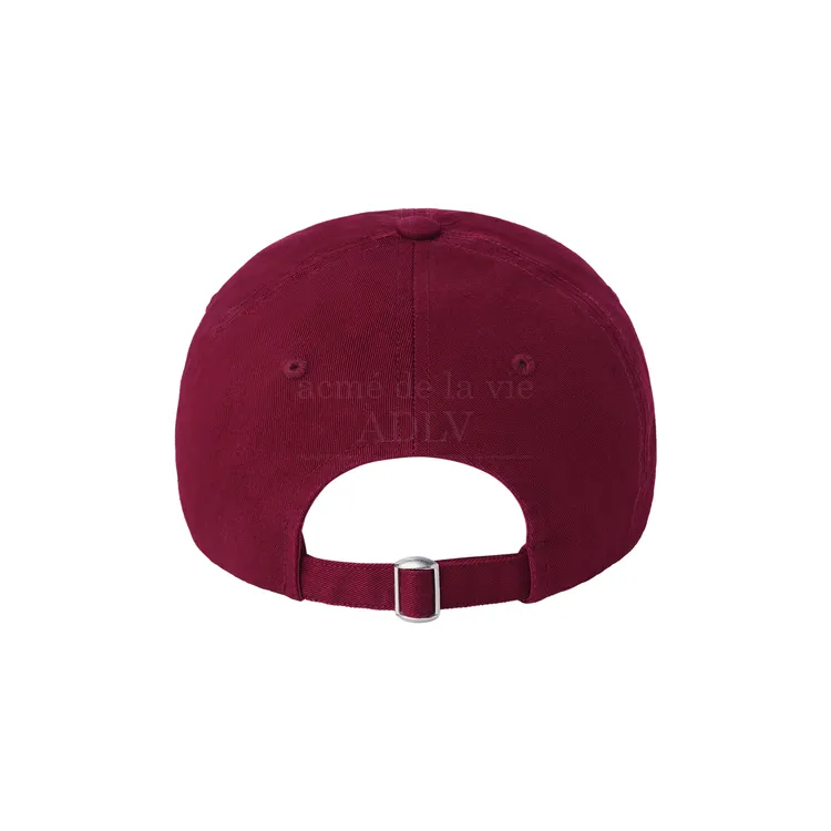 Mũ B&oacute;ng Ch&agrave;y Basic Small Logo Ball Đỏ